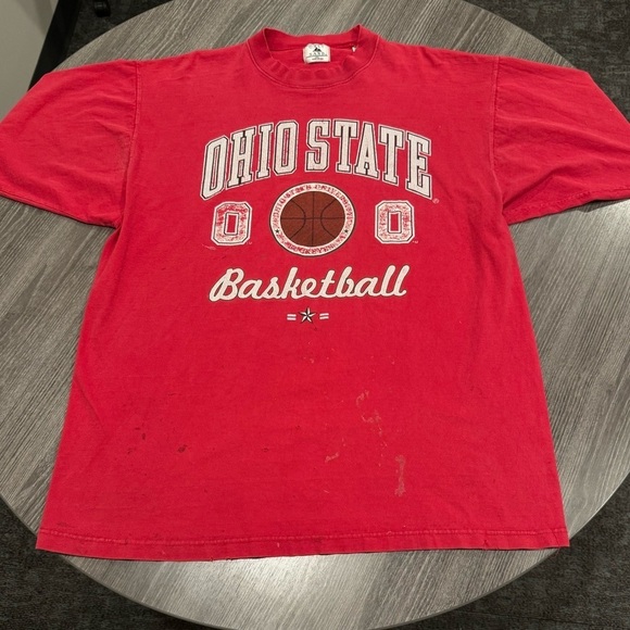 Vintage Ohio State University Basketball T Shirt - Picture 1 of 8